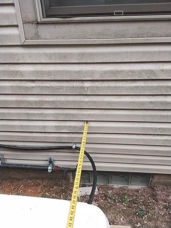 Responded to emergency service call regarding improper placement of backup generator exhaust in relation to makeup air intake system. Upon inspection, confirmed generator exhaust was positioned too close to makeup air intake, creating potential for carbon monoxide infiltration into the building. Documented existing installation with measurements and photographs showing generator placement approximately 3-4 feet from makeup air intake on exterior wall. Assessed code requirements and manufacturer specifications for proper clearances between combustion exhaust sources and fresh air intakes. Provided recommendations for remediation including either relocating generator unit to opposite side of structure, extending exhaust termination with approved piping to achieve minimum 10-foot separation, or relocating makeup air intake to alternate exterior wall location away from all combustion sources. Verified makeup air system and furnace are currently operational but advised system remain offline