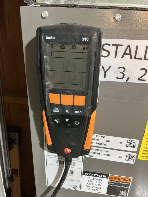 Completed comprehensive Gold-level furnace inspection on residential heating unit installed in 2018. Performed combustion analysis using calibrated Testo 310 diagnostic equipment to measure flue gas composition, carbon monoxide levels, and combustion efficiency. Conducted thorough examination of internal components including blower motor assembly, inducer motor, control board relay module, and electrical wiring connections. Verified proper operation of all safety controls, inspected burner assembly and heat exchanger, and confirmed all wire management and connections are secure with no signs of overheating or deterioration. Unit operating within manufacturer specifications with no deficiencies noted.