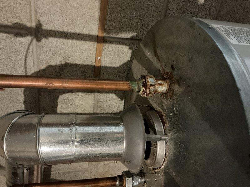 Completed comprehensive Gold Furnace Inspection on 10-year-old forced air unit located in basement. Performed full system evaluation including visual inspection of all accessible components, heat exchanger examination, burner assembly assessment, and safety control testing. Inspected ductwork connections, venting system, and associated piping. Noted visible corrosion on copper pipe fittings and connections near furnace area, with mineral deposits present on brass fittings. Verified proper operation of all furnace controls and safety mechanisms. Unit currently operating within normal parameters. Documented equipment condition with photographic evidence showing aging components and connection points requiring monitoring for future maintenance planning.