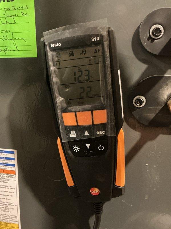 Completed comprehensive Gold-level preventive maintenance inspection on 7-year-old furnace located in basement. Performed full system diagnostic including combustion analysis using Testo 310 analyzer, verified proper burner ignition and flame characteristics across all burner ports, inspected gas valve assembly and electrical connections for integrity, and confirmed proper operation of draft inducer motor. All safety controls tested and operational, venting system examined and secure, no issues identified during inspection. Unit operating within manufacturer specifications with no reported customer concerns.