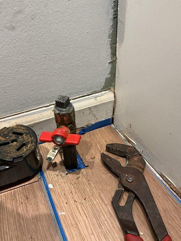Responded to service call for gas line modification following new oven installation. Successfully capped existing gas line that was no longer needed after appliance upgrade. Cut and secured gas line using appropriate brass fittings and shutoff valve to ensure safe termination of the unused line. Applied thread sealant and performed pressure test to verify integrity of the cap and confirm no gas leaks present in the system.