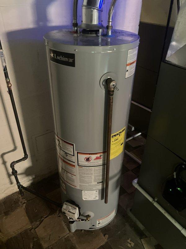 Completed Gold Furnace Inspection and tune-up on a Lennox WT 09-2030 heating system. System was found to be operating properly upon arrival. Performed comprehensive maintenance inspection including visual examination of furnace components, burner assembly inspection through access port, and verification of proper combustion. Inspected associated Lochinvar water heater and venting connections to ensure proper installation and clearances. All components tested and confirmed to be functioning within manufacturer specifications. System left in proper working order.