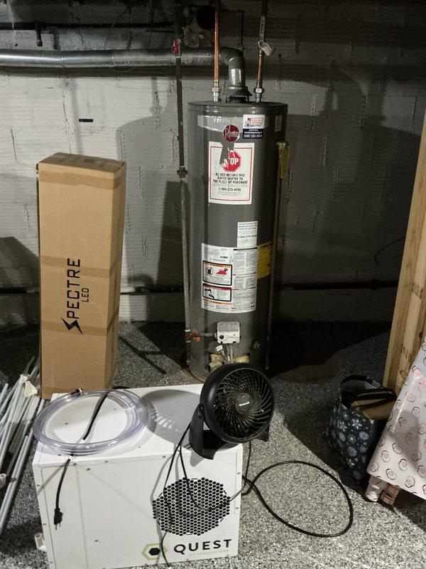Completed comprehensive whole home plumbing inspection at residential property. Homeowner requested evaluation of existing plumbing system and assessment for potential toilet additions and overall plumbing upgrades throughout the residence.

Conducted thorough visual inspection of accessible plumbing components including water heater, supply lines, drainage systems, and distribution piping. Examined water heater installation in basement utility area, noting copper supply piping connections with shut-off valves at unit. Inspected mechanical space and attic areas where plumbing infrastructure is routed, including vertical drain stacks and horizontal supply runs. 

Evaluated condition of existing fixtures, water pressure, pipe materials, and overall system functionality. Assessed structural routing of plumbing lines through building framework and identified locations suitable for potential fixture additions. Documented current system configuration with photographic evidence showing water 