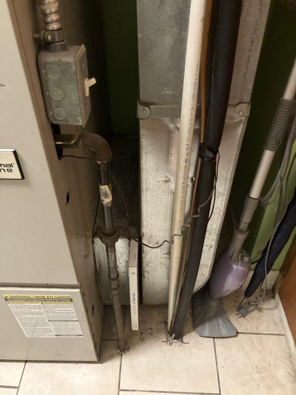 Completed full system replacement estimate for 50+ year old furnace and air conditioning system located in first-floor utility closet. Assessed existing equipment condition, ductwork configuration, electrical requirements, and installation access constraints. Documented current system specifications, photographed equipment and mechanical space layout, and provided comprehensive quote for complete HVAC system replacement including furnace, AC unit, and necessary modifications to existing infrastructure.