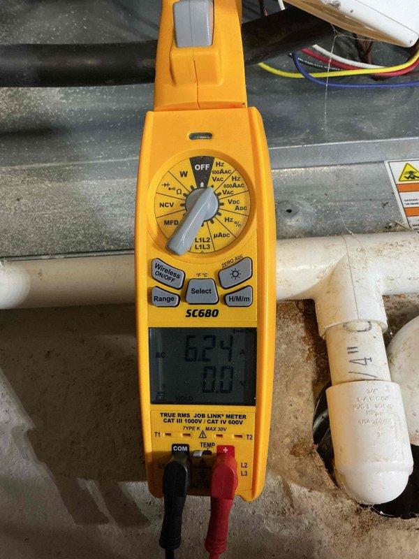 Completed comprehensive pre-winter tune-up on 13-year-old furnace located in basement. Performed full system diagnostics including combustion analysis, which revealed natural gas operation with CO₂ at 1.0%, O₂ at 8.6%, and combustion efficiency at 90.7%. Measured temperature differential with supply at 115°F and return at 73.3°F, indicating proper heat rise. Inspected all electrical components and determined hot surface igniter requires replacement due to wear; part has been ordered and is available for pickup at parts house for installation upon arrival. System is operational and safe for heating season with igniter replacement recommended to prevent future no-heat condition.