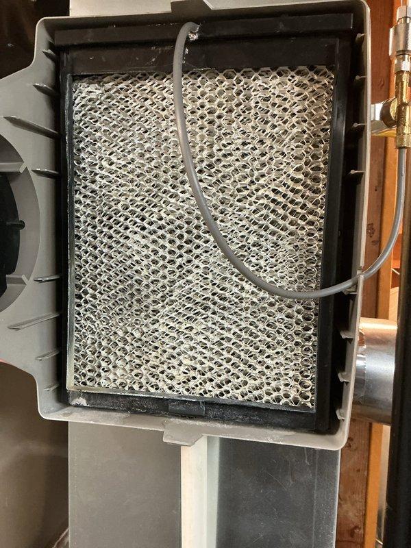 Completed comprehensive Gold Furnace Inspection on residential heating system located in basement. Unit is approximately one year old and confirmed to be operating within normal parameters. Performed thorough visual inspection of all accessible components including heat exchanger, burner assembly, gas valve, blower motor, and electrical connections. Examined and documented air filter condition, noting moderate dust accumulation consistent with normal usage; filter remains serviceable but will require replacement at next scheduled maintenance. Verified all wire harnesses, safety controls, and mounting hardware are secure with no signs of wear or deterioration. All internal components show proper functionality with no evidence of rust, damage, or mechanical issues. System confirmed operational and ready for continued service.