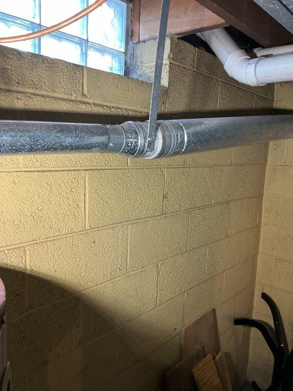 Completed installation of 40-gallon tanked water heater in basement utility area. Reconnected all plumbing lines, electrical connections, and venting systems per manufacturer specifications and local code requirements. Unit tested and confirmed operational with proper temperature and pressure settings.