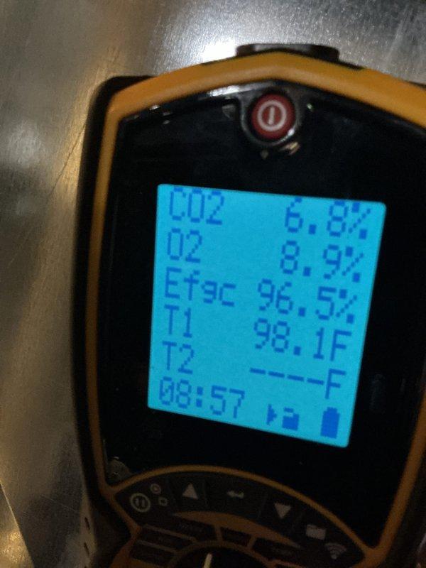 Completed Gold Furnace Inspection on two residential furnace units—one 7-year-old unit located in basement utility room and one unit of unknown age located in upstairs utility closet. Performed comprehensive safety and performance evaluation on both systems including visual inspection of heat exchangers, burner assemblies, and ignition components. Verified proper burner flame characteristics with both units showing healthy blue flames indicating optimal combustion. Conducted combustion analysis testing with digital analyzer, recording oxygen levels at 8.9%, CO2 at 6.9%, and combustion efficiency at 96.5% with supply temperature reading 98.1°F. Inspected all electrical connections, control boards, and wiring for proper operation and safety. Checked blower assemblies, air filters, and venting systems. Both furnace units operating within manufacturer specifications with no immediate safety concerns identified.