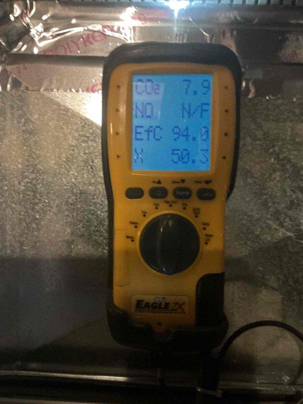 Completed comprehensive Gold furnace inspection on 9-year-old gas-fired heating system located in basement. Verified proper burner operation with blue flame combustion pattern and inspected gas valve assembly, electrical connections, and wiring harness. Performed diagnostic testing using digital multimeter to measure system temperatures and operational parameters. All components found operating within normal specifications with no immediate service needs identified.