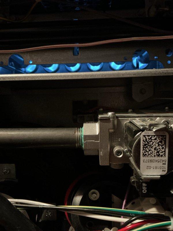 Completed comprehensive fall tune-up on 9-month-old York furnace system in basement. Performed full inspection of burner assembly, confirmed proper blue flame combustion pattern and efficient operation of gas valve controls. Corrected equipment records to reflect accurate installation date, verified all manufacturer specifications, inspected water heater safety labels and compliance markings, and provided additional air filter per customer request.