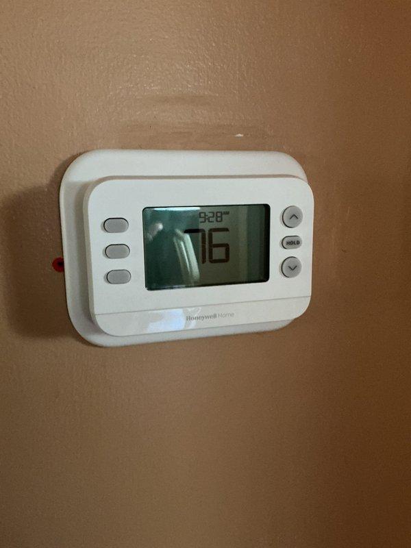 Performed comprehensive Gold furnace inspection and first-season heating system startup for recently installed equipment. Verified proper operation of furnace, thermostat, and humidifier systems in basement location. Conducted complete system diagnostics including burner ignition sequence, heat exchanger operation, blower motor performance, and safety control functionality. Inspected gas connections, electrical wiring, and condensate drainage systems. Confirmed thermostat programming and provided operational training on Honeywell Home programmable thermostat settings and humidifier controls. All components operating within manufacturer specifications with no deficiencies noted.