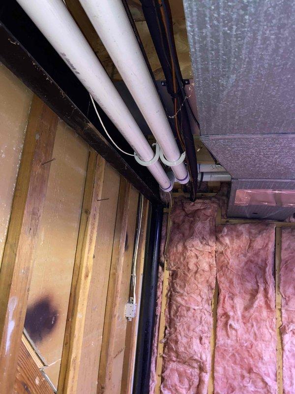 Provided estimate for replacement of 10+ year old natural gas furnace and humidifier system located in basement. Current equipment is operational but has reached end of expected service life. Assessed existing installation including ductwork, PVC venting, and Carrier Infinity thermostat system to determine replacement specifications and compatibility requirements.