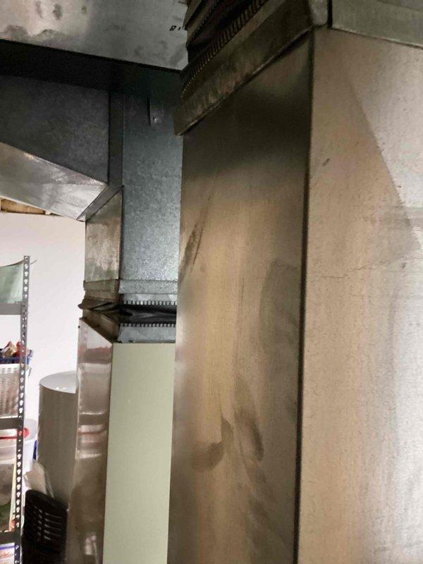 Conducted comprehensive assessment of existing HVAC system in 3-story residential property (18,000 sq ft) to provide Indoor Air Quality enhancement estimate for furnace-based heating system. Evaluated basement mechanical room containing existing furnace unit, ductwork infrastructure, and ventilation components to determine optimal IAQ equipment integration points. Documented current system configuration including metal supply/return ductwork, PVC drainage lines, and cabinet-style furnace unit to develop appropriate humidification and air purification solutions compatible with standard home construction.