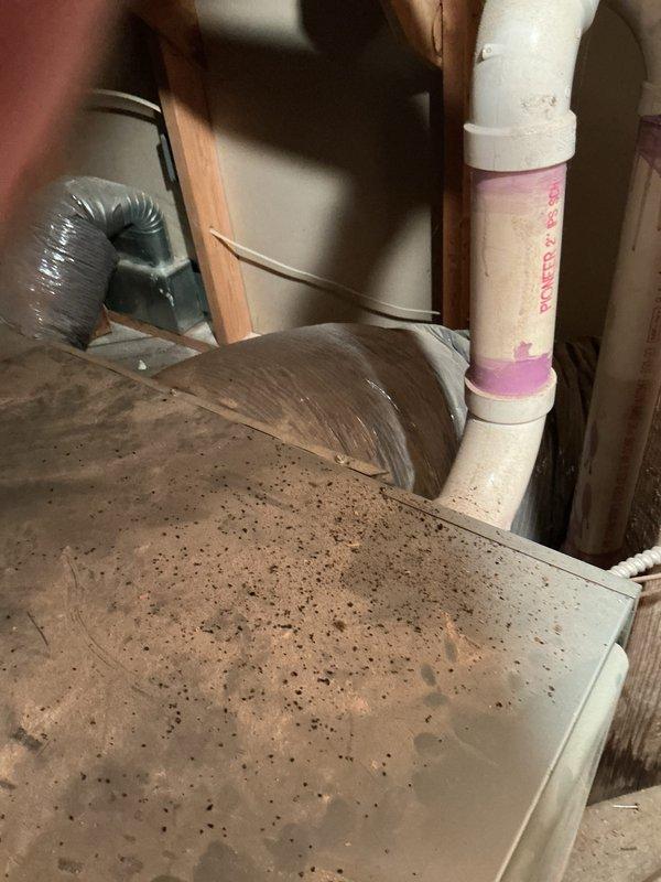 Completed estimate for replacement of existing air conditioning system and mini split unit. Current equipment is operational but aged and located in attic space with exposed PVC plumbing and ductwork infrastructure. Assessed installation requirements and provided replacement options for both cooling systems.