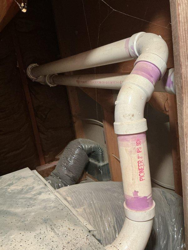 Completed estimate for replacement of existing air conditioning system and mini split unit. Current equipment is operational but aged and located in attic space with exposed PVC plumbing and ductwork infrastructure. Assessed installation requirements and provided replacement options for both cooling systems.