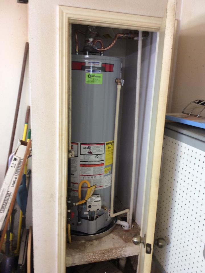 Replacing a water heater