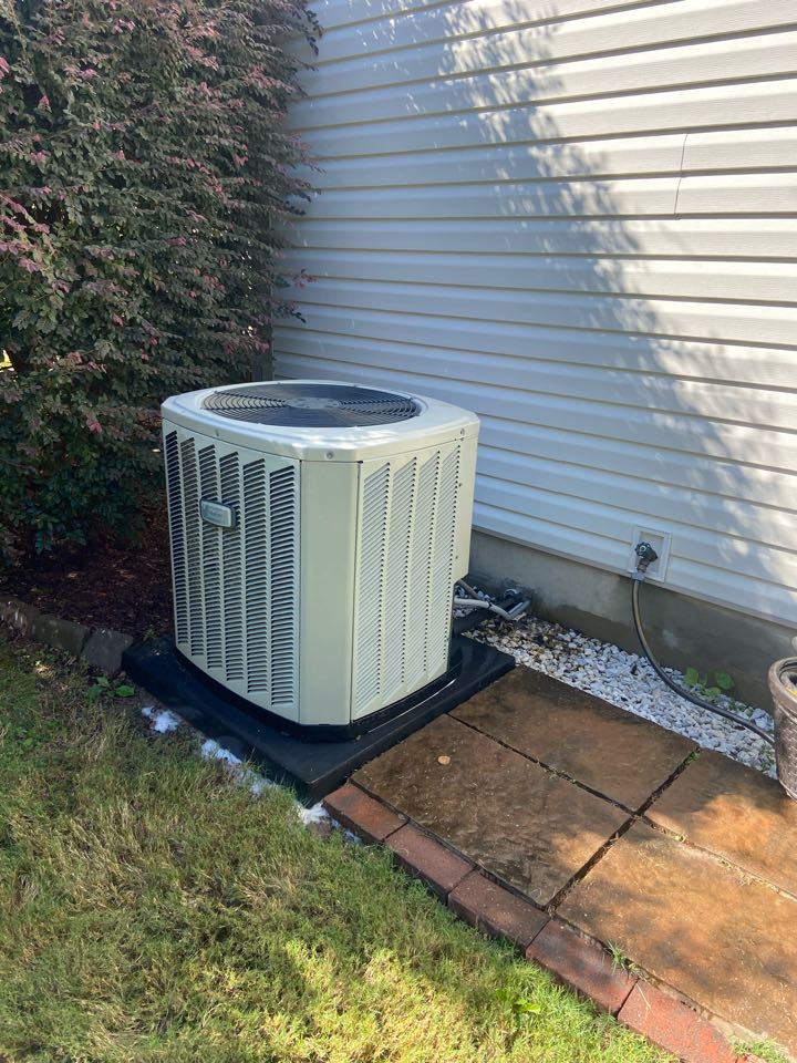 AC maintenance American Standard heat pump