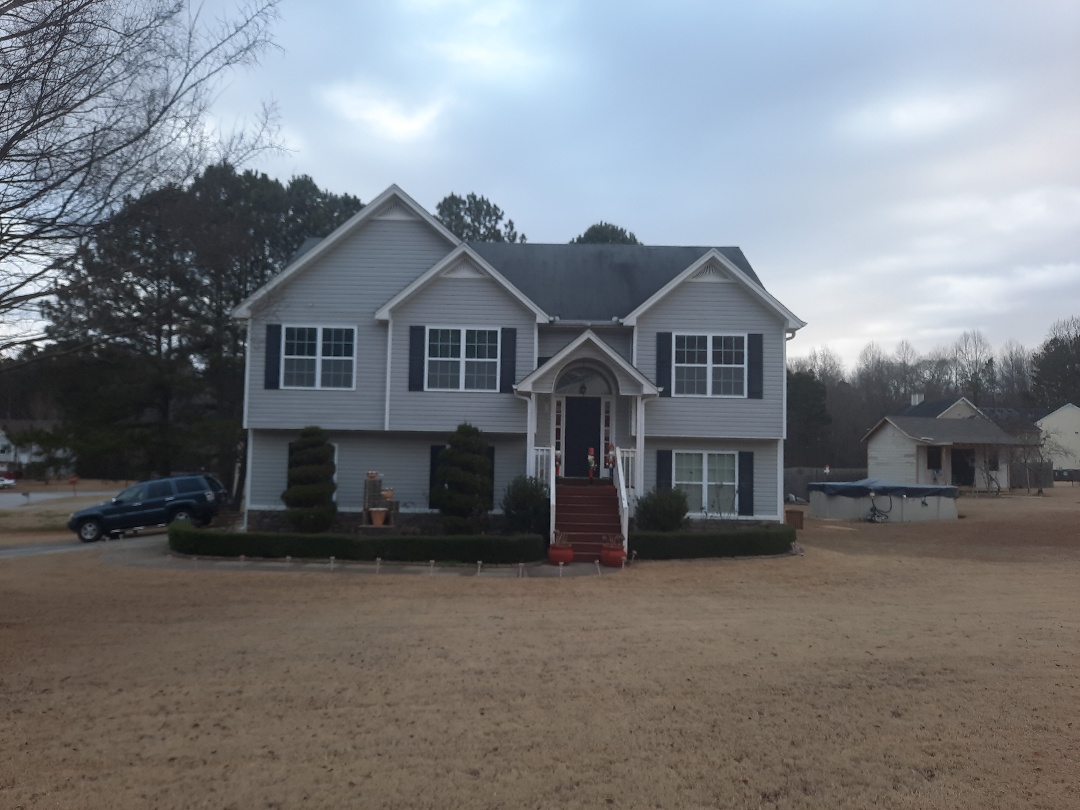 In Carrollton Ga talk to homeowner about a Roof Replacement from the last storm we had. 