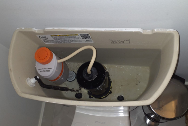 Washington, DC - Toilet fixture repair - replacement of parts 
