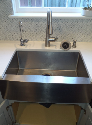 Washington, DC - Snake machine/fixture drain service in kitchen sink 