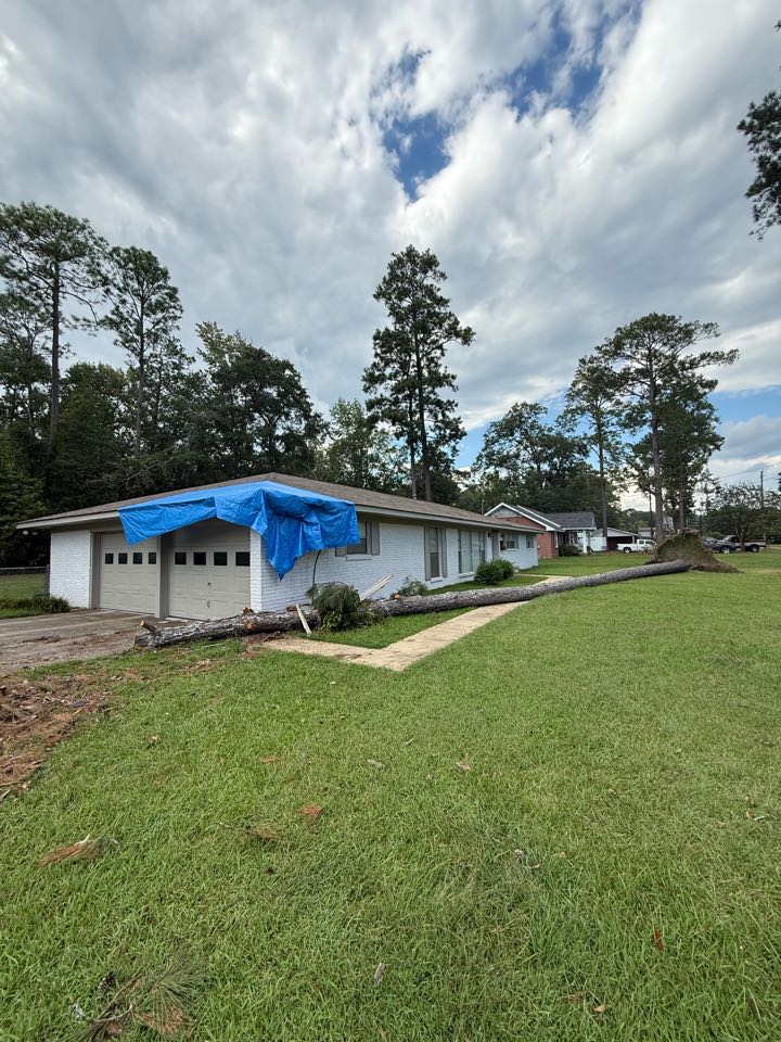 Millbrook, AL - Tree damage estimate provided on roof repair! Make the Wise Choice for Premium Results! 
