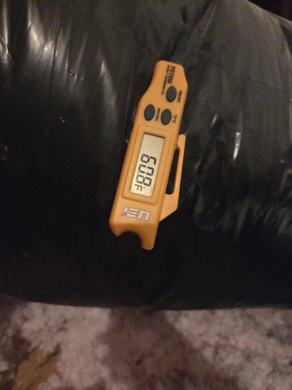 Performed scheduled heating maintenance service as requested by customer. Conducted temperature readings on system components with UEI digital meter, recording high-limit temperature of 608°F. Verified proper operation of Honeywell thermostat and confirmed system is functioning within normal parameters.