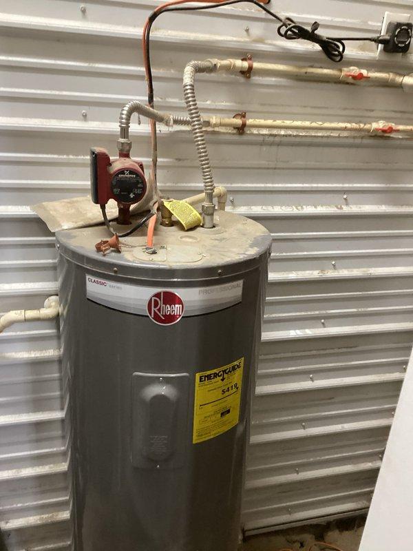 Responded to emergency call for no water service. Diagnosed cracked 1" brass tee in barn area necessitating complete water shutoff. Successfully replaced damaged fitting, restoring water supply for livestock. System tested and confirmed operational with proper pressure.