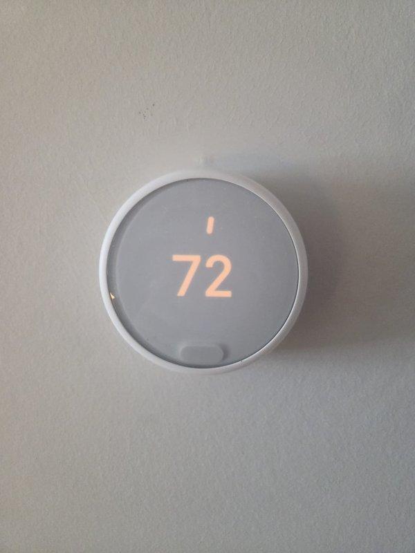 Performed routine heating maintenance for elderly tenant. Verified proper thermostat operation with room temperature at 72°F. Conducted electrical diagnostics using clamp meter, confirming system amperage at 53A, within normal operating parameters. All connections inspected and system functioning correctly.