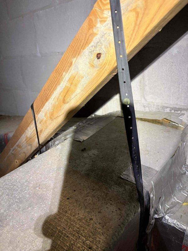 Conducted comprehensive heating system inspection in response to reported high electric bills in unoccupied residence. Examined attic HVAC components, ductwork connections, and structural supports. Identified insufficient insulation and potential thermal envelope issues contributing to system inefficiency and excessive energy consumption.