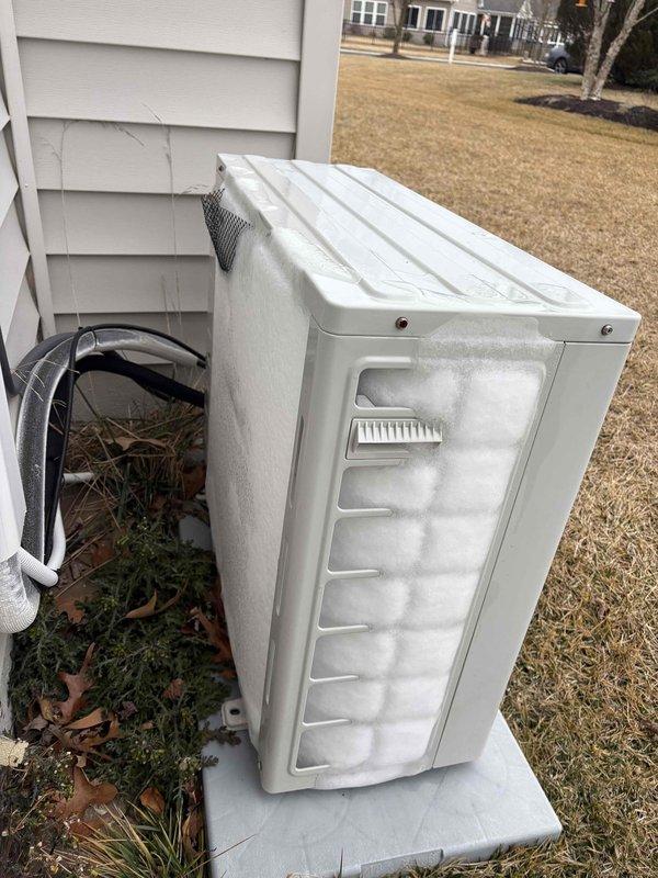 Performed scheduled heating maintenance on two systems. Conducted combustion analysis on primary system with readings showing 96.3% efficiency, 12.4% O2, 17ppm CO, and 5.6% CO2 at 89°F stack temperature. Second system (heat pump) was found with significant frost buildup on outdoor unit, indicating potential refrigerant or defrost cycle issues.