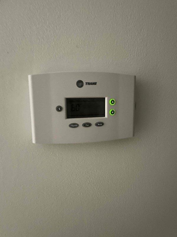 Responded to no-heat service call for aging Trane system. Diagnosed startup noise and cold air issues with the heat pump unit. Replaced worn compressor contactor and performed system test to verify proper heat operation.