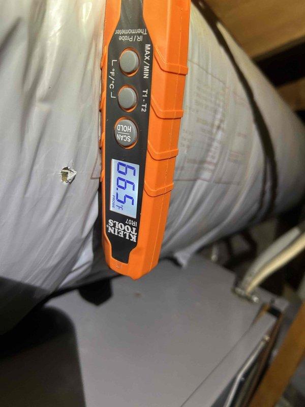 Successfully installed a Honeywell RedLINK wireless module and compatible thermostat to resolve System #2's emergency heat condition. Addressed the thermostat wire splice issue to outdoor unit where only 4 wires were functional, restoring proper system operation as confirmed by temperature testing.