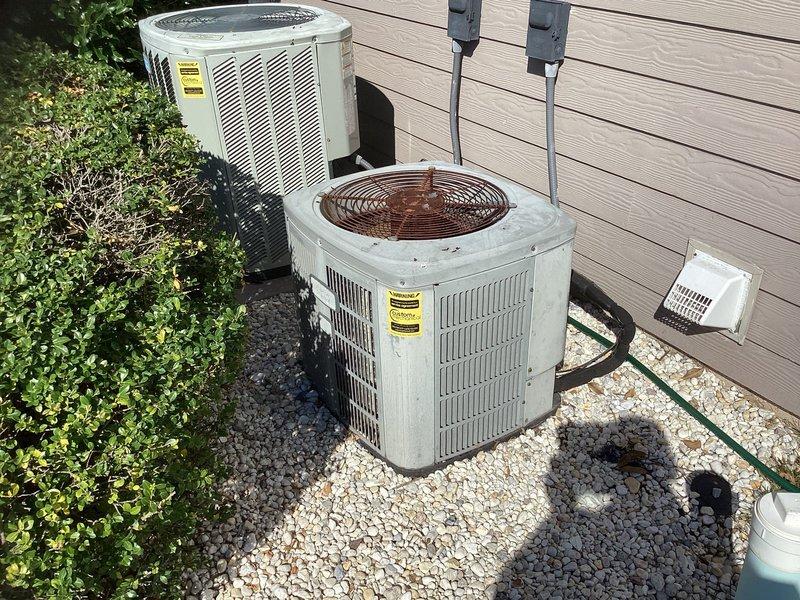 Completed installation of a 1.5 ton 14 SEER heat pump system with variable speed fan coil unit on the second floor, including removal and disposal of old equipment. Enhanced system performance by installing a 7" supply branch to master bedroom, adding a 6" volume damper for the front bedroom, and setting the outdoor unit on a pad with 3" risers as requested. Additionally, installed a Honeywell T10 WiFi thermostat and serviced the existing first floor heat pump system.