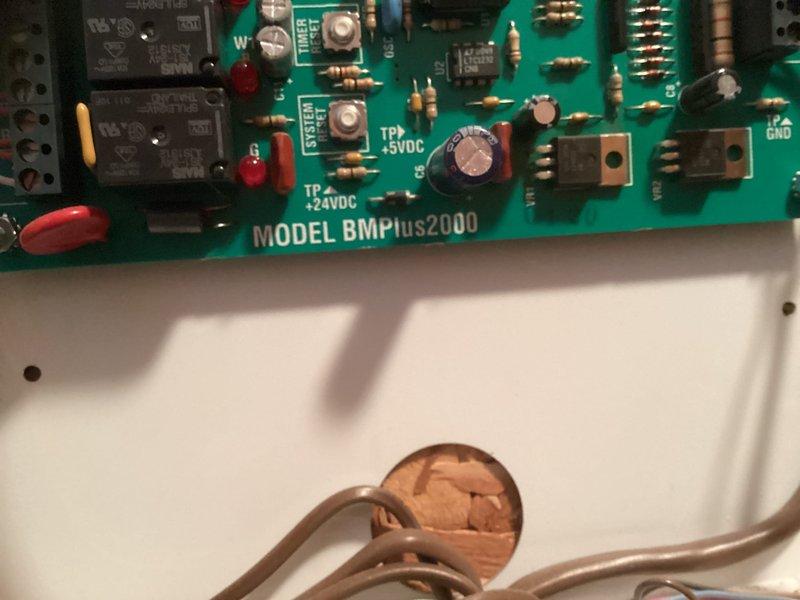 Conducted system evaluation for potential replacement of 26-year-old furnace, 9-year-old indoor coil and outdoor unit. Assessed existing BMPlus2000 control board and ceiling return configuration for compatibility with requested heat pump conversion. Customer previously received quote for furnace replacement only but now desires complete system replacement with heat pump option.