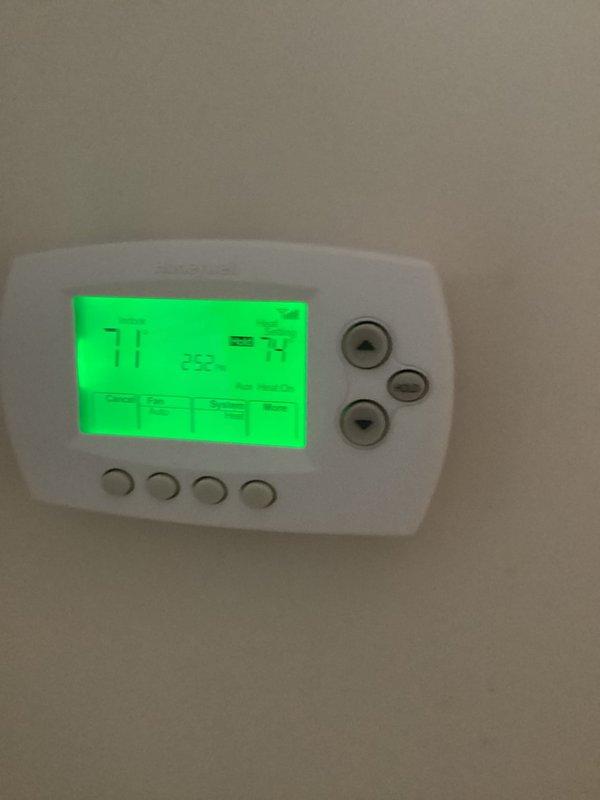 Completed removal and installation of a complete HVAC system, including a 14.3 SEER heat pump (model 5A6H4018) and fan coil unit (model 5TEM4B02) with 05KW heater and breaker box. Work involved installing the fan coil on a new 24" high seated plenum with 12" R-8 foil flex return, adding a drain pan with shut off, mounting the outdoor unit on existing wall bracket, and flushing/pressure testing the refrigeration lines while utilizing the existing thermostat.