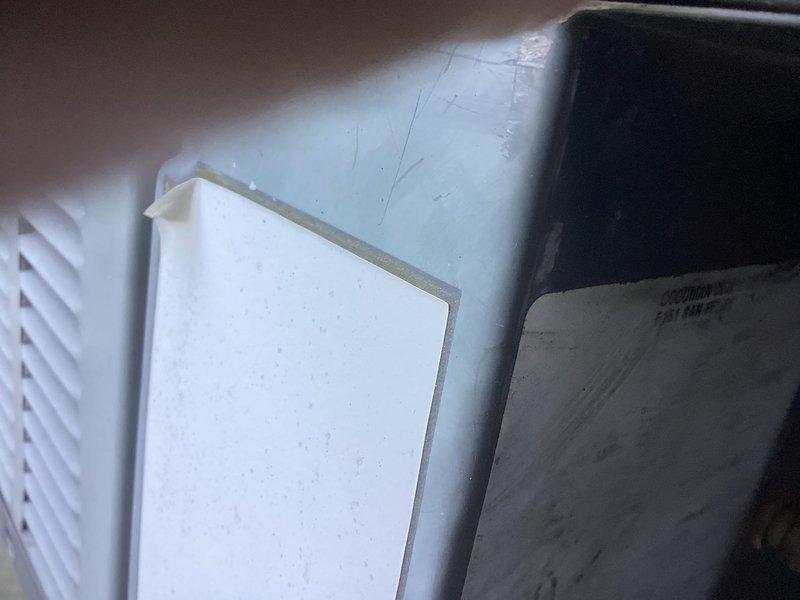 Conducted replacement estimate for 14-year-old HVAC system that is currently operational with no reported issues. Inspected existing air handler with digital control panels and insulated ductwork. Documented system condition with photographs for accurate replacement proposal.