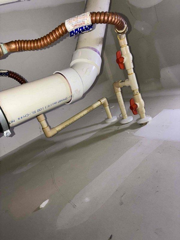 Responded to emergency no hot water call. Inspected water heater and plumbing system, including gas line connection and water supply lines. Restored hot water service by addressing issue with gas supply valve that was improperly positioned.