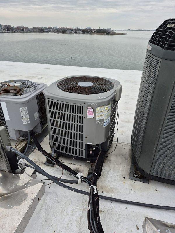 # Service Summary

Responded to no heat call for system with Honeywell RedLink equipment experiencing communication failure. Upon arrival, found thermostat displaying "Comf/Boiler unit is not communicating" error message, indicating loss of wireless connection between RedLink gateway and heating equipment. Inspected rooftop HVAC units and verified all equipment powered on with no visible mechanical issues. Troubleshot RedLink wireless communication system by checking signal strength, gateway status, and thermostat pairing. Reset communication between thermostat and boiler control module by power cycling equipment and re-establishing wireless link. Verified thermostat successfully reconnected to heating system and cleared error message. Tested system operation through full heating cycle to confirm proper communication and temperature control restored. System now functioning normally with stable wireless connection between all RedLink components.