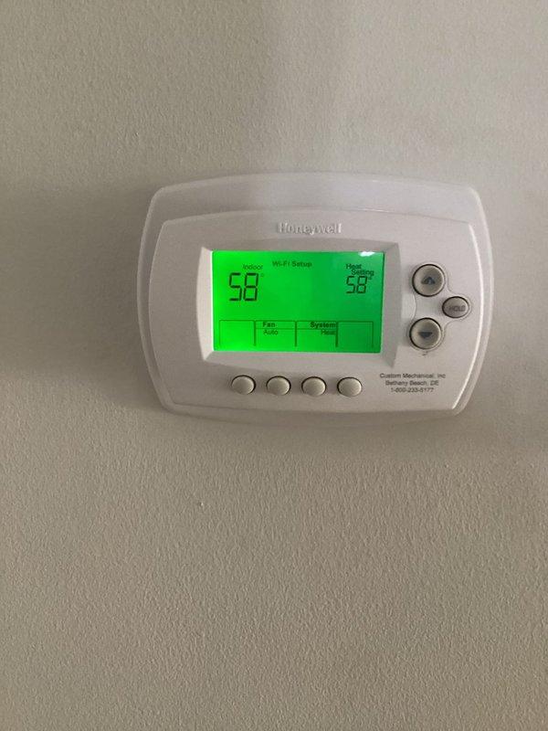 Completed preventative maintenance cooling inspection on three wall-mounted HVAC systems at commercial property. Performed standard Cool Check procedures including filter inspection, temperature differential measurements, and thermostat functionality verification. All systems operational with programmable Honeywell thermostats responding appropriately to setpoint adjustments.