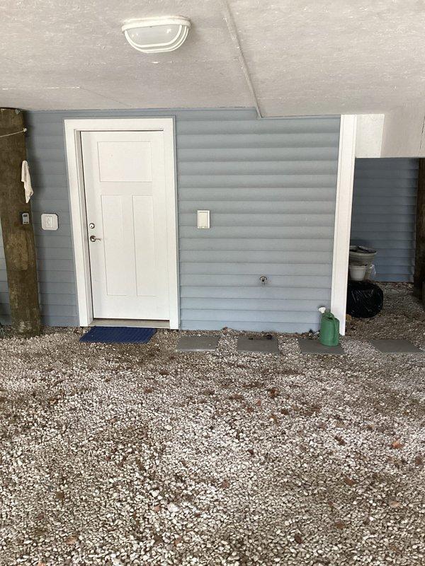 Responded to service call for leaking exterior silcock at front of residence. Upon arrival, inspected the hose bib and surrounding area, identifying active leak at the silcock connection point. Shut off water supply to the affected fixture, removed the faulty silcock assembly, and installed new frost-free silcock with proper sealing and secure mounting to exterior wall. Tested the new installation for proper operation and verified no leaks present. Restored water supply and confirmed fixture functioning correctly with no dripping or water loss. Left work area clean with all debris removed.