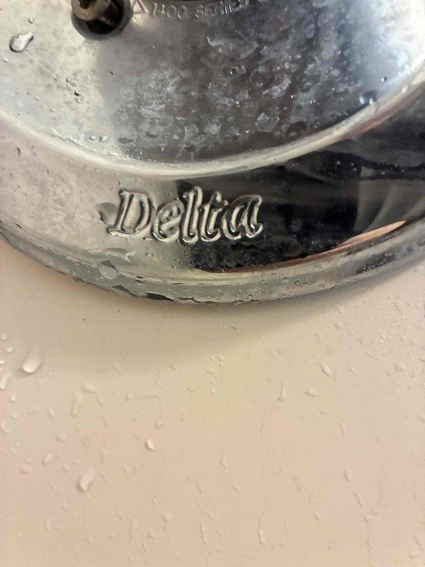 Responded to no hot water complaint at shower/tub location. Upon inspection, identified failed Delta brand cartridge assembly causing loss of hot water delivery. Removed defective cartridge from valve body and replaced with new unit. Tested operation to verify proper hot water flow and temperature mixing functionality. System restored to normal operation.