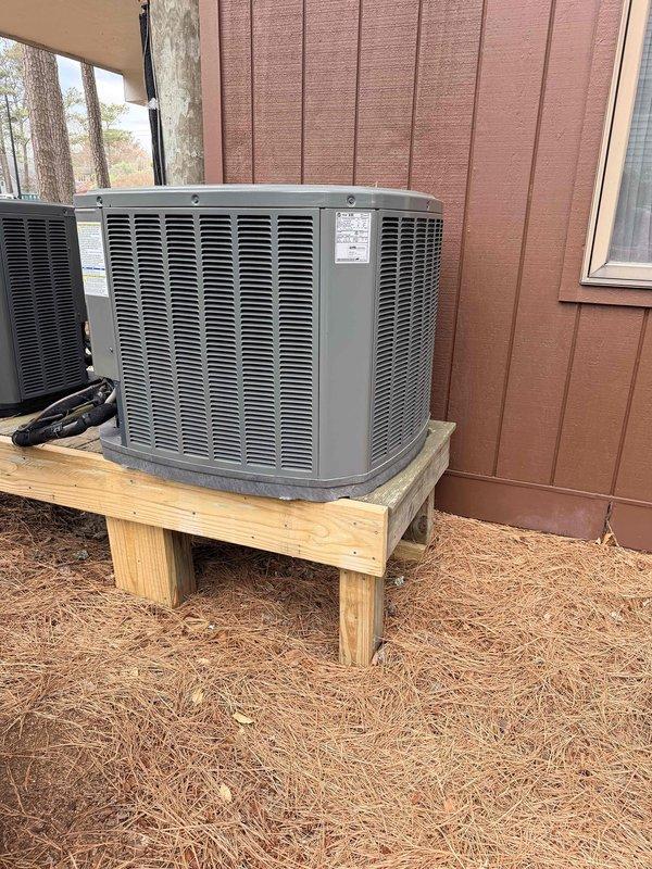 Provided comprehensive estimate for HVAC system repair on 2018 equipment including replacement of compressor, compressor wire harness, capacitor, contactor, low pressure switch, and indoor coil sensors. Informed customer that units were not registered at installation, resulting in default 5-year warranty instead of 10-year coverage, with warranty expiration in 2023. Quoted parts and labor with 5-business-day lead time for component availability.