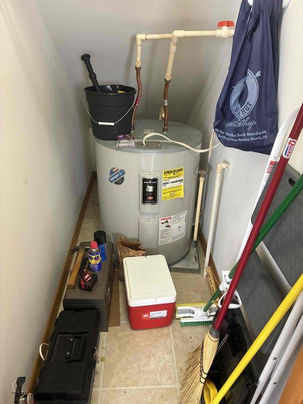 Completed de-winterization service at residential property with shed access via lockbox. Restored plumbing system to operational status, verified water heater functionality and connections, and set thermostat to Heat at 70 degrees as requested. All systems tested and confirmed operational upon completion.