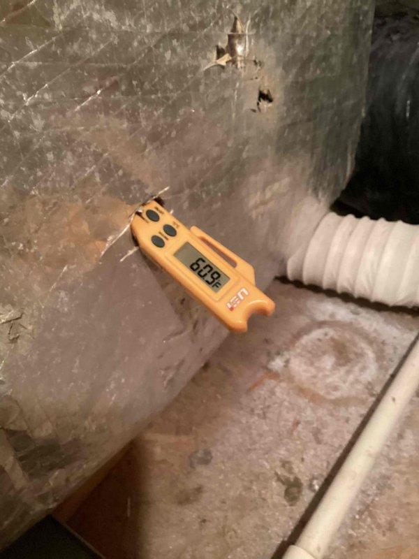 Completed comprehensive cooling maintenance visit on two HVAC systems prior to peak season occupancy. Performed standard preventive maintenance procedures including system diagnostics, temperature differential measurements, and equipment age documentation. Inspected ductwork insulation and condensate drainage systems in attic and basement locations, recording operational readings to verify both units are functioning within manufacturer specifications for the upcoming cooling season.