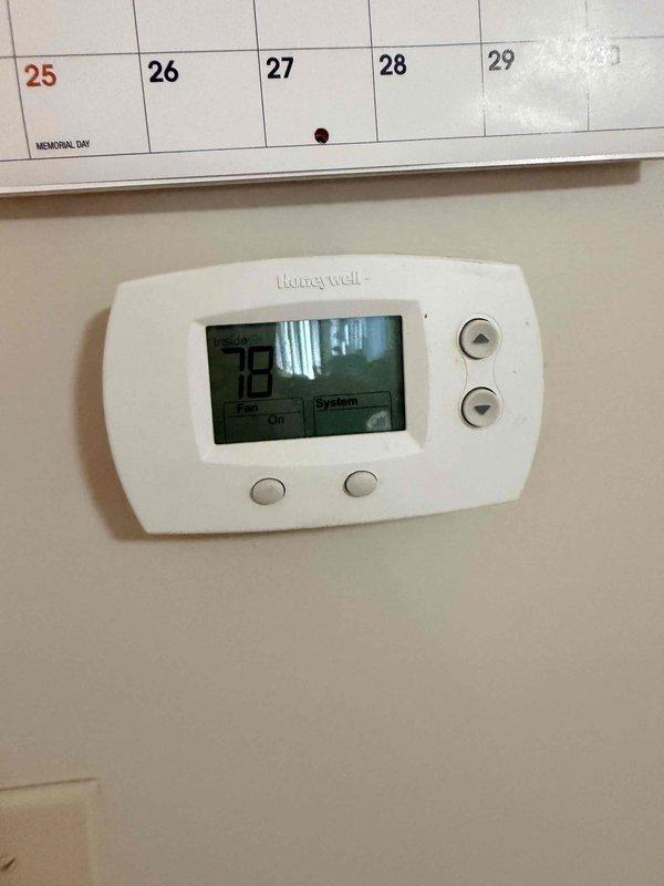 Inspected residential HVAC system and discovered oil stains on the evaporator coil indicating a potential refrigerant leak. Homeowner declined nitrogen pressure test to confirm leak location. System is out of warranty, and homeowner requested replacement estimate for complete HVAC system upgrade.