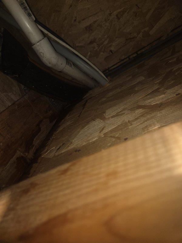 Responded to no cooling complaint on aging HVAC system. Upon arrival, accessed attic space to inspect air handler and associated ductwork. Performed visual inspection of equipment location, structural components, and utility routing including refrigerant lines, condensate drainage, and electrical connections. Documented existing conditions of installation environment and accessibility for service work. Unit requires further diagnostic testing to determine root cause of cooling failure.
