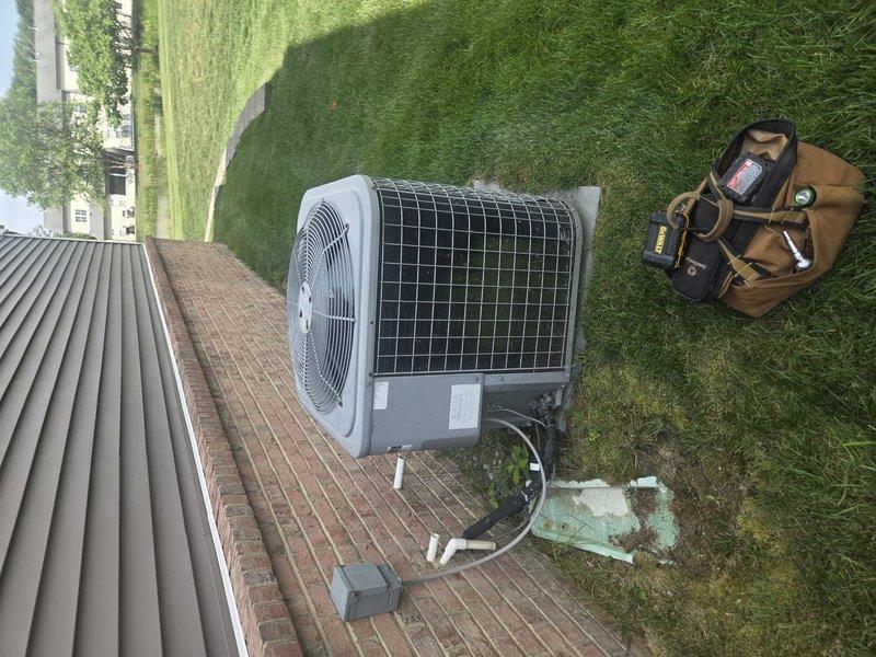Completed scheduled cooling maintenance visit on residential air conditioning system. Performed comprehensive inspection of outdoor condenser unit, verified refrigerant line connections, checked electrical disconnect operation, and inspected control board and electrical components inside the air handler. All system components found operating within normal parameters with no deficiencies noted.
