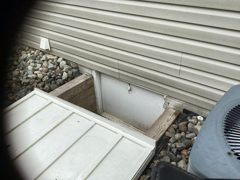 Conducted site assessment for mini split installation in loft/bedroom area. Evaluated existing HVAC infrastructure including air handler and ductwork in attic space, examined exterior foundation area for potential condenser placement near window well, and assessed structural requirements. Provided estimate options for single or dual-zone mini split system configuration based on space layout and heating/cooling needs.
