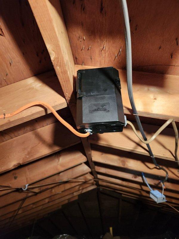 Removed and disposed of existing HVAC equipment and completed full system replacement with new Carrier 3-ton 15 SEER heat pump (model 27SCA536A003), air handling unit with ECM motor (model FJ5ANXB36L00), and 5 KW electric heat pack. Fabricated and installed metal duct transitions to adapt new equipment to existing ductwork, reused existing condensate drain and refrigerant lines, and replaced outdoor disconnect with new electrical whip. Mounted outdoor unit on existing pad, installed new air handler in attic space with proper electrical connections and mounting hardware, and verified all system components for proper operation. System includes one-year parts and labor warranty and filter installed at unit.