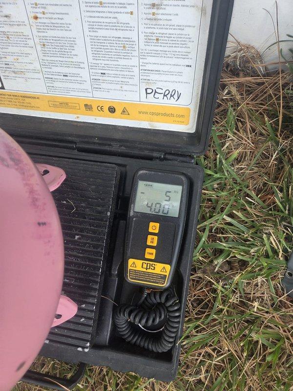 Responded to no cooling complaint at rental property with indoor temperature reading 81°F and thermostat set to 72°F. Upon inspection, found system low on refrigerant with supply air temperature measuring 53.3°F at ductwork. Checked refrigerant pressures using digital gauges, recorded suction pressure at 5 PSI and line temperature at 40.8°F, confirming undercharge condition. Added refrigerant to manufacturer specifications, verified proper system operation, and restored cooling functionality to unit.